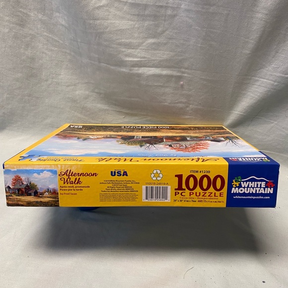 White Mountain 1000 Piece Puzzle- Afternoon Walk - Picture 4 of 4